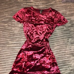 Small Crushed Velvet Dress